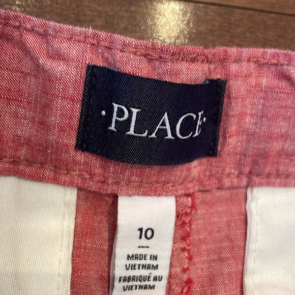 Red Chino Shorts - Picture 3 of 5